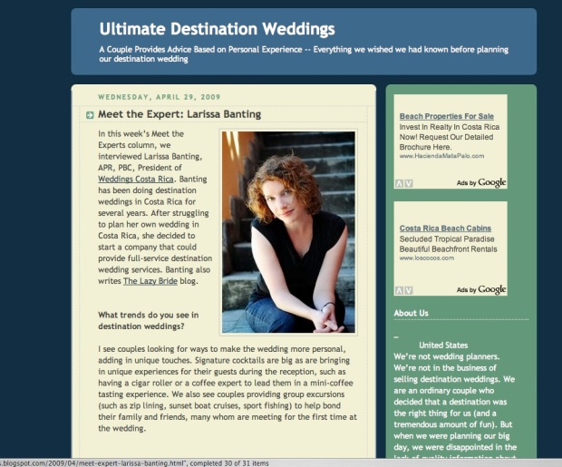 Ultimate Destination Weddings